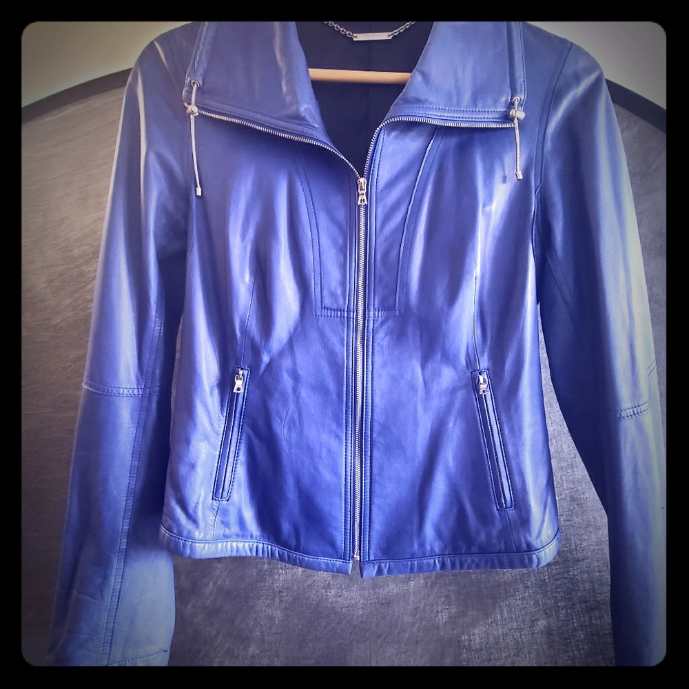 Elie Tahri Leather Jacket